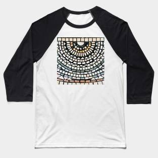 Oriental geometric mosaic. Baseball T-Shirt